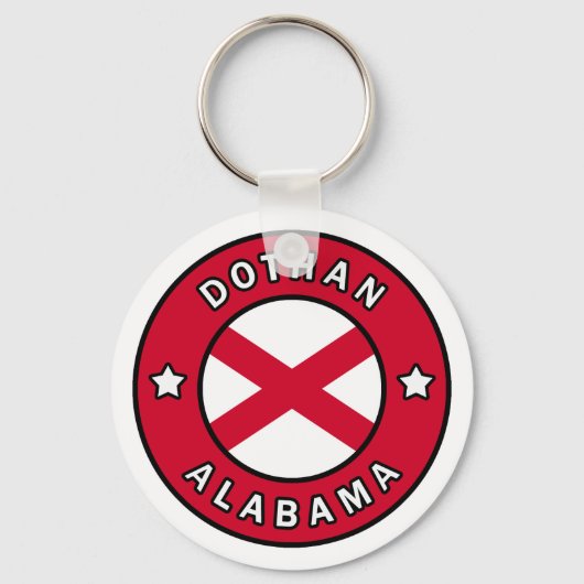 Dothan Alabama Schlüsselanhänger (Vorderseite)