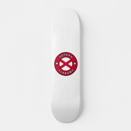 Dothan Alabama Skateboard (Vorne)