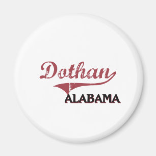 Dothan Alabama Stadt-Klassiker Magnet