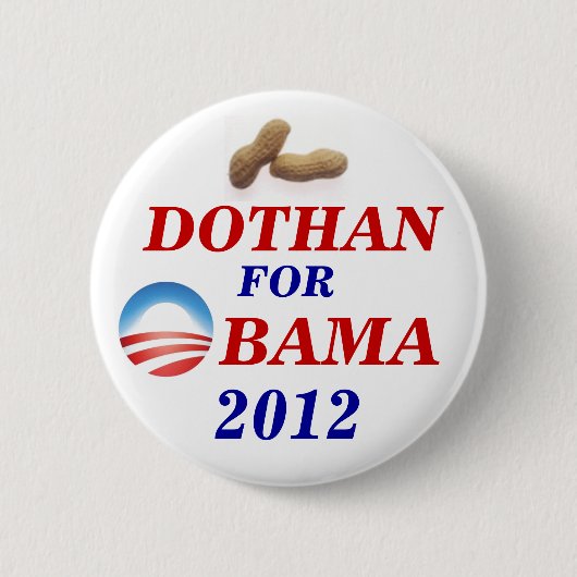 Dothan für Obama Button (Vorderseite)