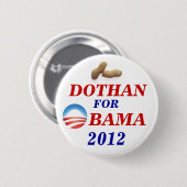 Dothan für Obama Button (Vorne & Hinten)