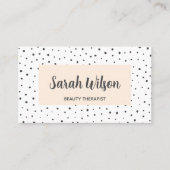 Dotierte Visitenkarte (Vorderseite)