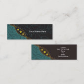 Dotierte Visitenkarten Mini Visitenkarte (Vorne/Hinten)