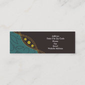 Dotierte Visitenkarten Mini Visitenkarte (Rückseite)