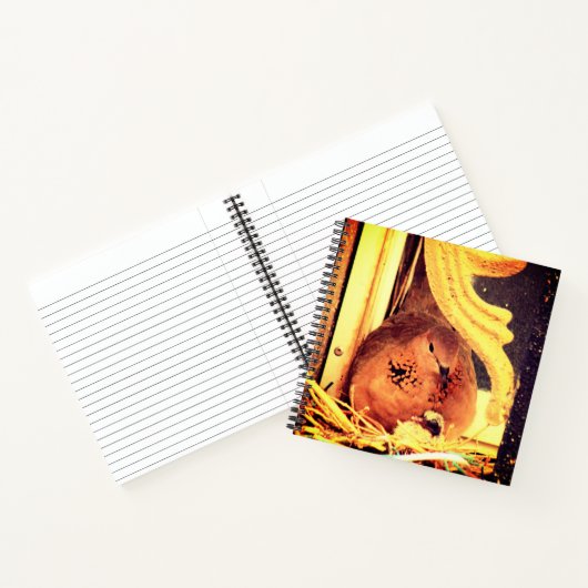 Doting Mama Dove Notizblock (Innenseite)