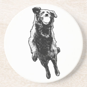 Dotlight-Kugelfokus Getränkeuntersetzer