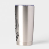 Dotline Glow Hush Thermobecher (Rückseite)