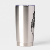 Dotline Glow Hush Thermobecher (Vorderseite)