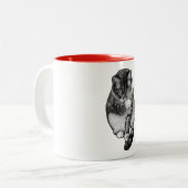 Dotline Glow Hush Zweifarbige Tasse (Vorderseite Links)
