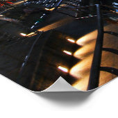 Dotonbori River Osaka Poster (Ecke)