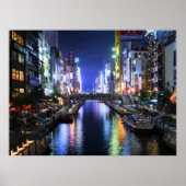 Dotonbori River Osaka Poster (Vorne)