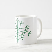 Dots and Dashes Kaffeemaschine Tasse (VorderseiteRechts)