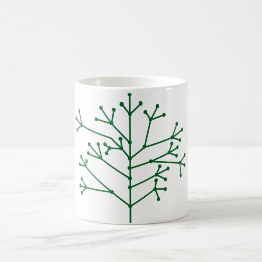 Dots and Dashes Kaffeemaschine Tasse (Mittel)