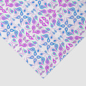 Dots and Paisley Pattern | Seidenpapier (Ausschnitt)