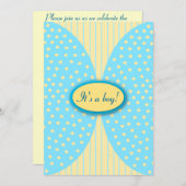Dots Baby Dusche Einladungen (Vorne/Hinten)