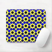Dots Black and Blue MOUSEPAD (Mit Mouse)