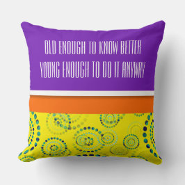 Dots Circle Power Blume II + Ihr Backgr. Idee Kissen