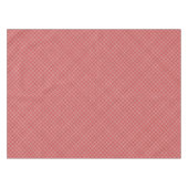 Dots Diagonal Graphic Muster Red White Tischdecke (Vorderseite (Horizontal))