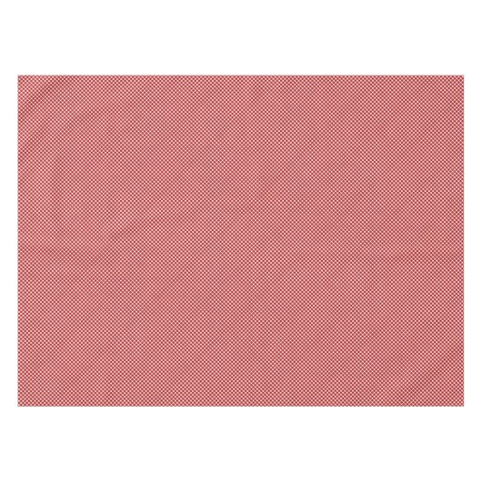 Dots Diagonal Graphic Muster Red White Tischdecke (Vorderseite (Horizontal))