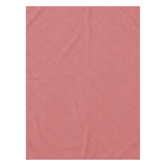 Dots Diagonal Graphic Muster Red White Tischdecke (Vorderseite)