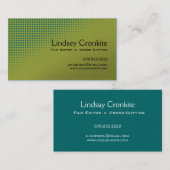 Dots Film Editor Hollywood Entertainment Industry Visitenkarte (Vorne/Hinten)