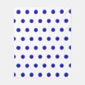 dots Fleece Blanket (Vorderseite)