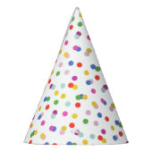 Dots Geburtstag Partyhütchen (Links)