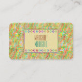 Dots gelb visitenkarte (Vorderseite)