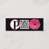 Dots Gerber Daisy Posh Visitenkarte (Vorderseite)