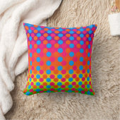 Dots Gradient-Square Throw Kissen (Decke)