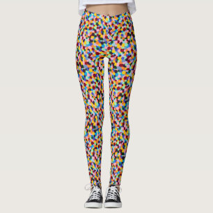 Dots Gummibälle, leuchtendes, lebendiges Burst de Leggings
