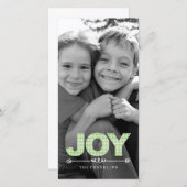 DOTS Holiday Foto Card Feiertagskarte (Vorne/Hinten)