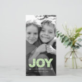 DOTS Holiday Foto Card Feiertagskarte (Stehend Vorderseite)