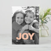 DOTS Holiday Foto Cards Feiertagskarte (Stehend Vorderseite)