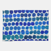 Dots Küchentücher in blau (Horizontal)