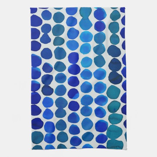 Dots Küchentücher in blau (Vertikal)