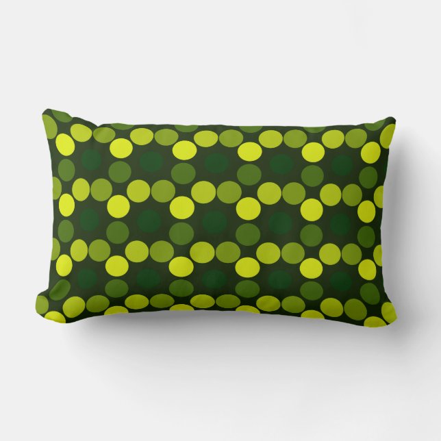 Dots Lemon Limon Lumbar Pillow Lendenkissen (Vorderseite)