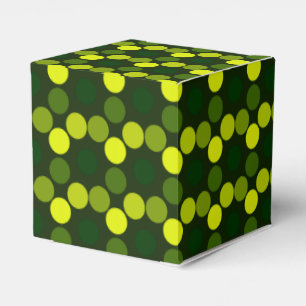 Dots Lemon Limon-Square Gevor Box Geschenkschachtel