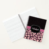 Dots & Leopard Print Notizblock (Innenseite)