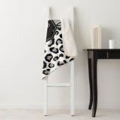 Dots & Leopard Print Sherpadecke (Beispiel)