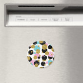 Dots-Muster 10 Magnet (In Situ (Geschirrspüler))