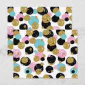 Dots-Muster 10 Postkarte (Vorne/Hinten)
