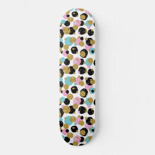Dots-Muster 10 Skateboard