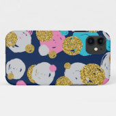 Dots-Muster 11 Case-Mate iPhone Hülle (Rückseite (Horizontal))