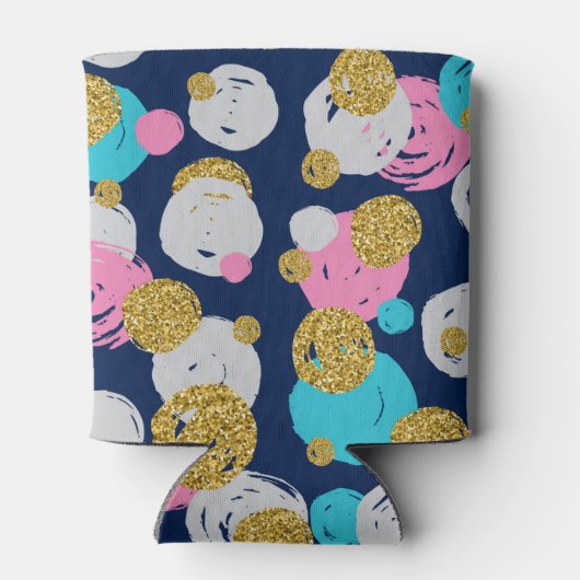 Dots-Muster 11 Dosenkühler (Rückseite)