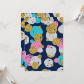 Dots-Muster 11 Karte (Vorderseite/Rückseite Beispiel)