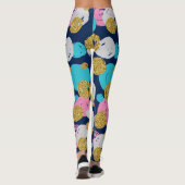 Dots-Muster 11 Leggings (Rückseite)