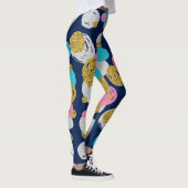 Dots-Muster 11 Leggings (Rechts)