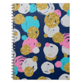 Dots-Muster 11 Notizblock (Vorderseite)