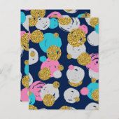 Dots-Muster 11 Postkarte (Vorne/Hinten)